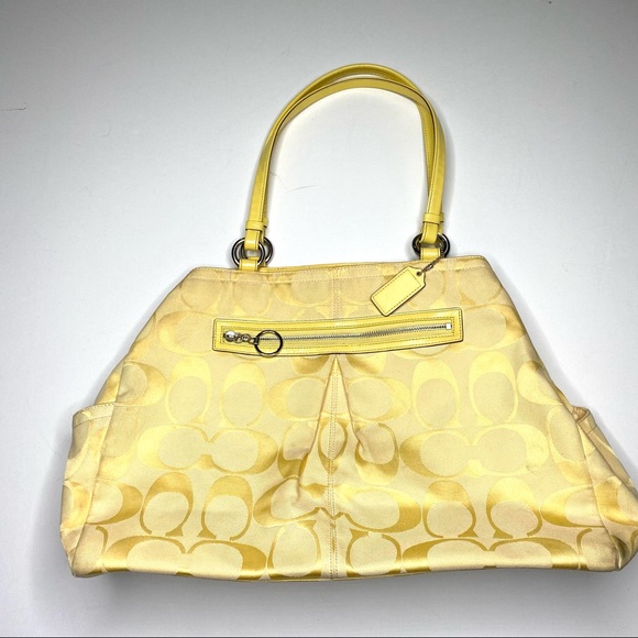 Coach large jacquard tote - Picture 3 of 11